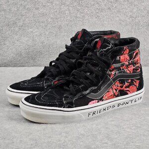 Vans X Stranger Things Shoes Mens 8 Friends Don't Lie Sneakers Sk8 Hi Tops